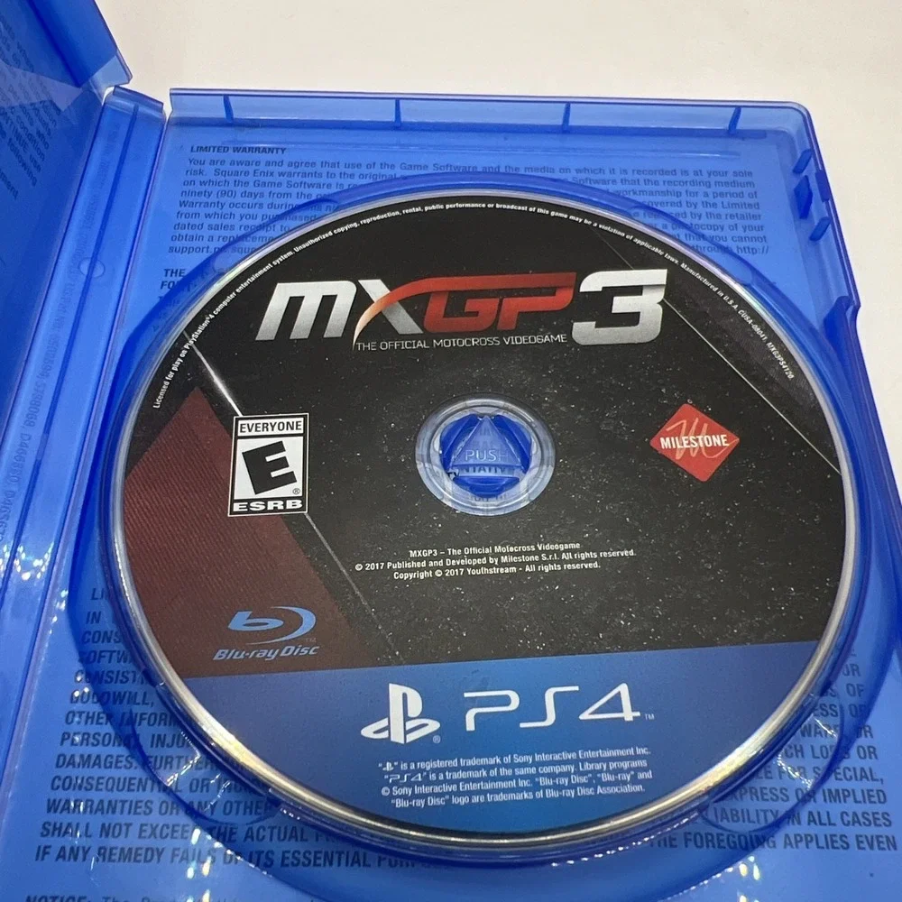 MXGP 3: The Official Motocross Video Game Sony PlayStation PS4 2017